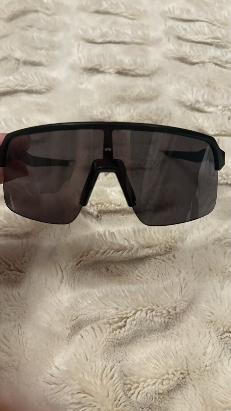 Oakley Sutro Lite Sunglasses - Matte Black Wrap Shield Sport Shades